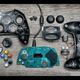 Illustration for article titled Deconstructed Gaming Controllers Reveal Gorgeous Old School Guts